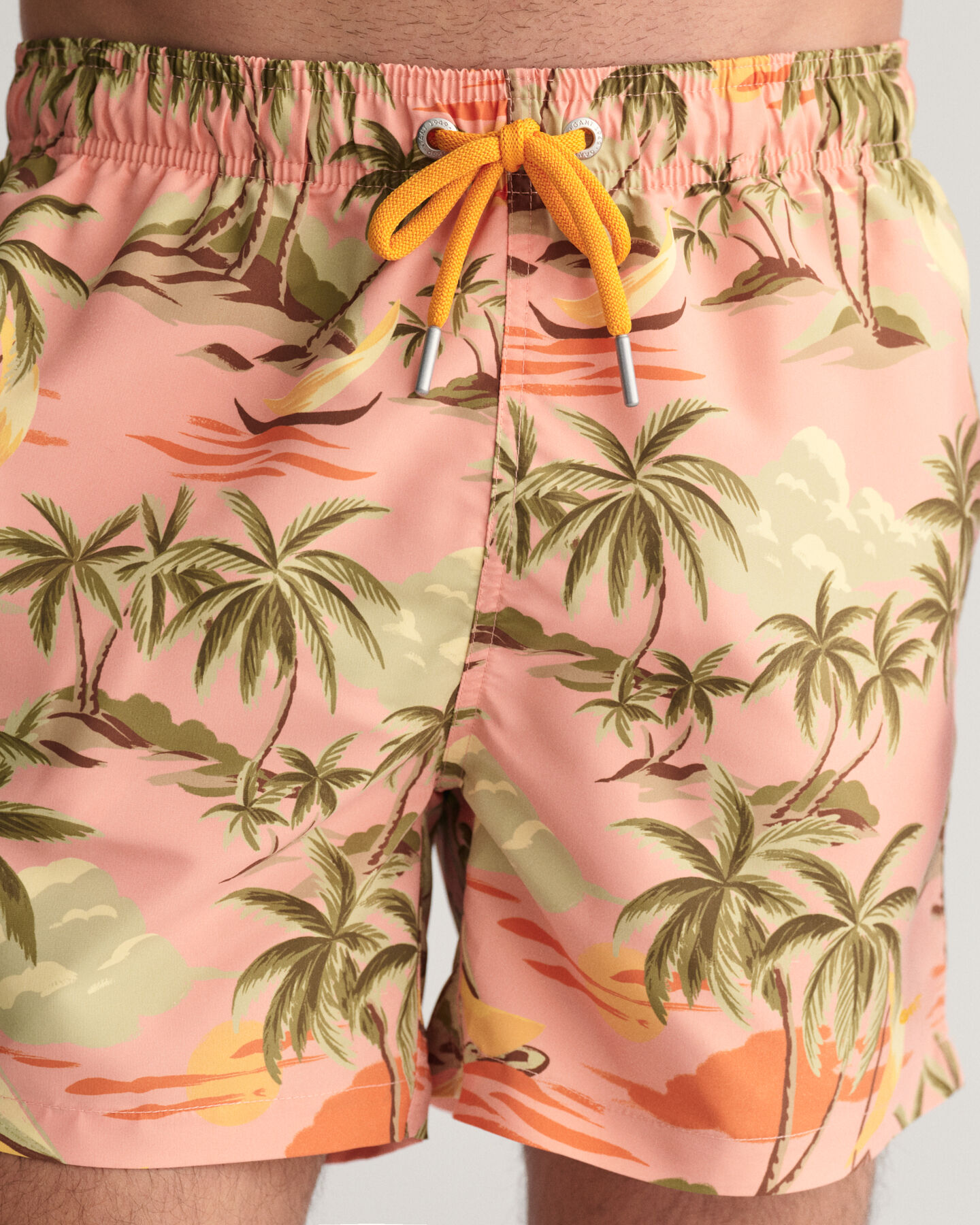 Hawaiian Print Swim Shorts