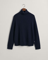 Maglia a collo alto testurizzata