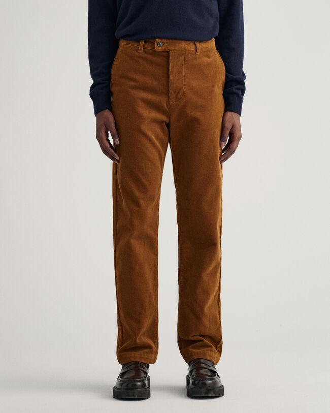 Pantaloni chino in velluto a coste Allister regular fit