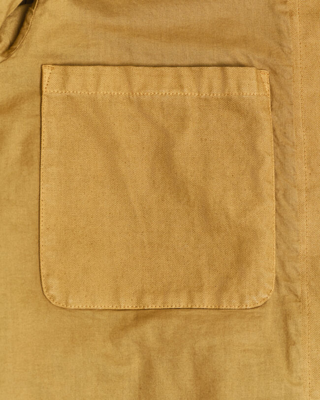 Giacca stile militare in tela