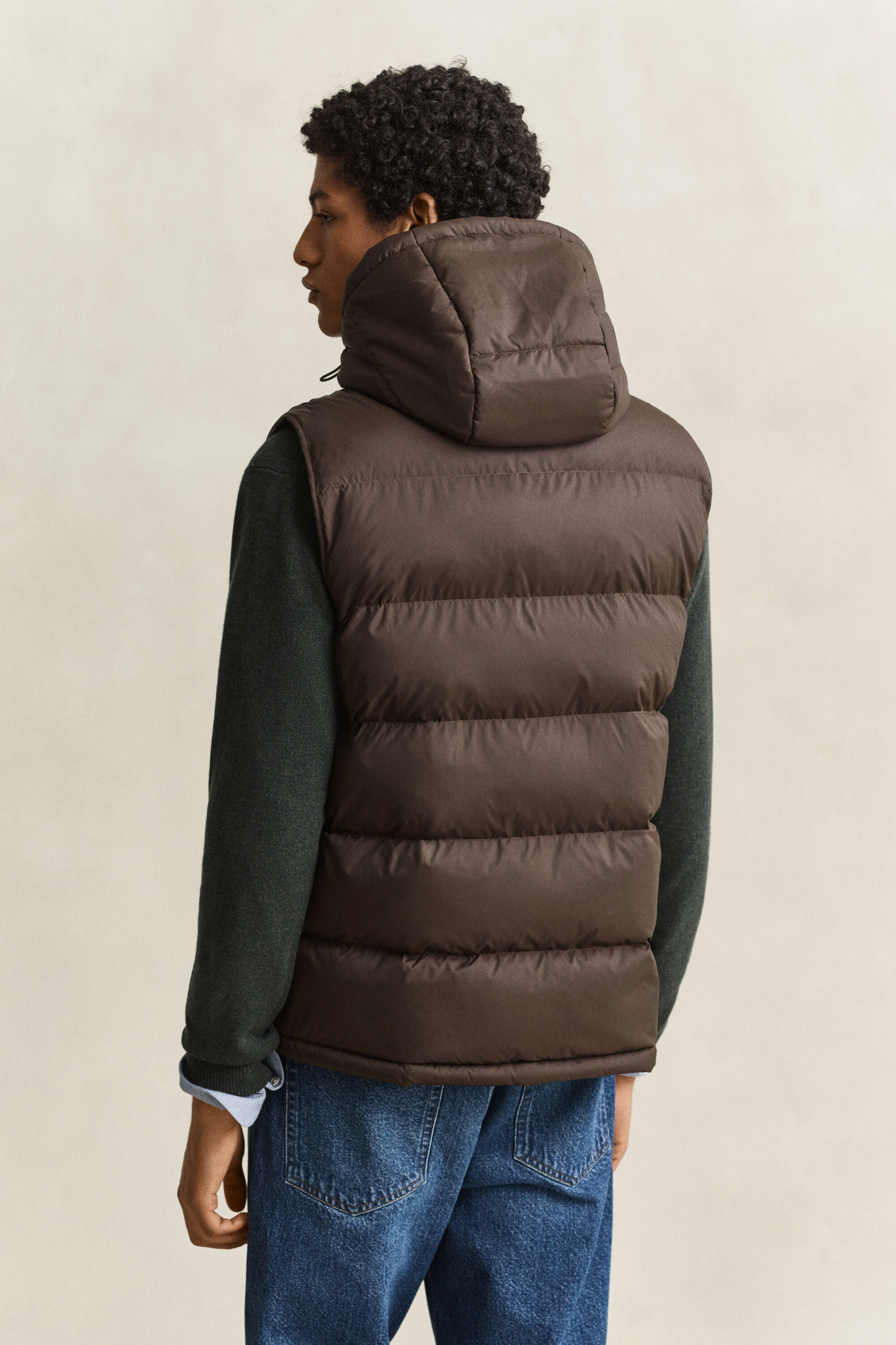 Piumino smanicato Active Cloud