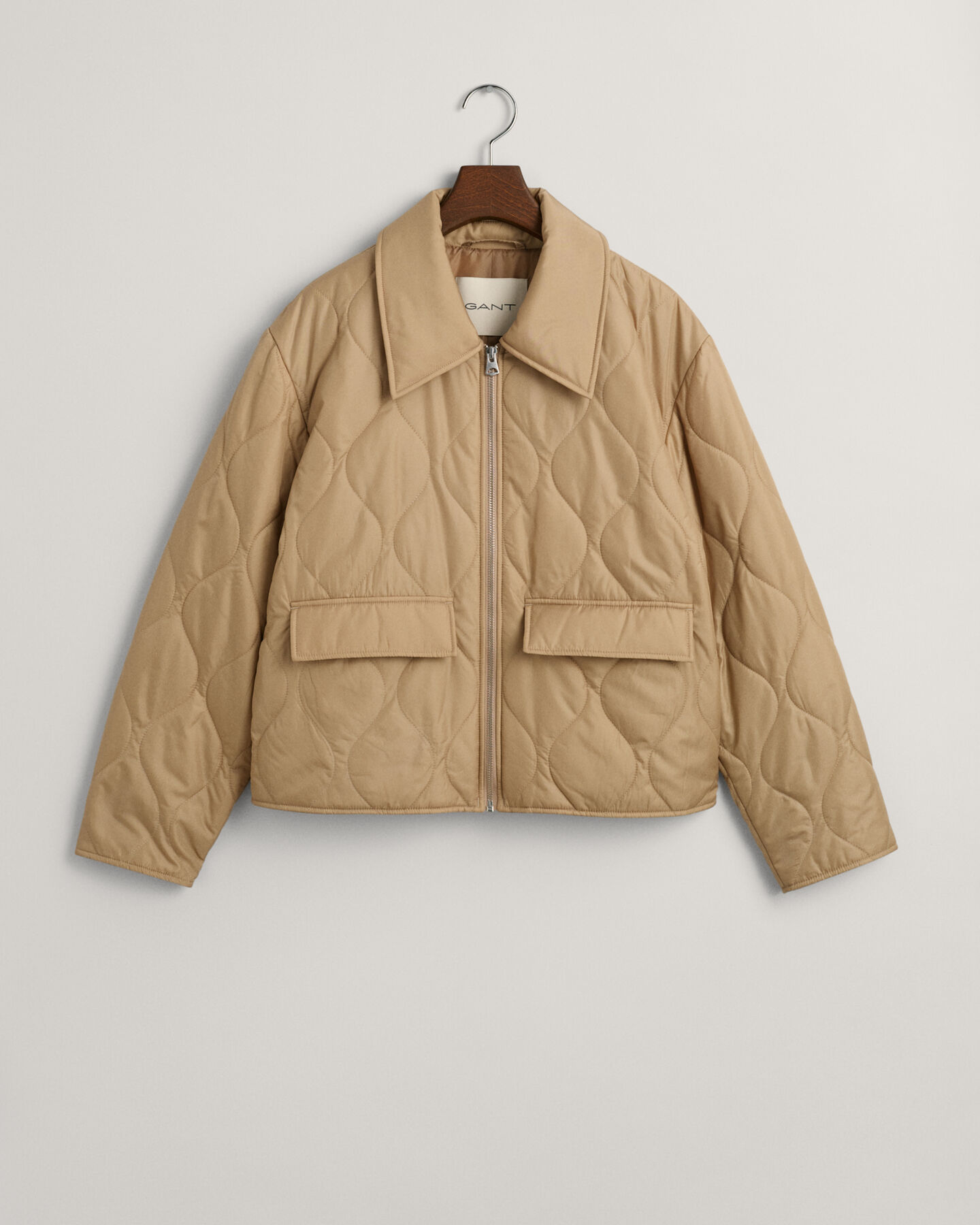 Giacca con colletto trapuntata