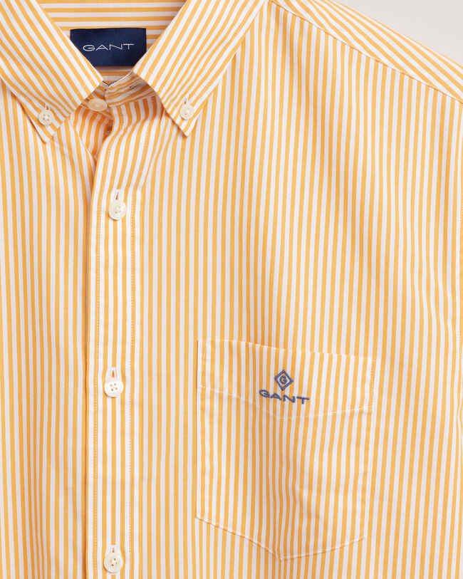 Camicia in broadcloth a righe regular fit