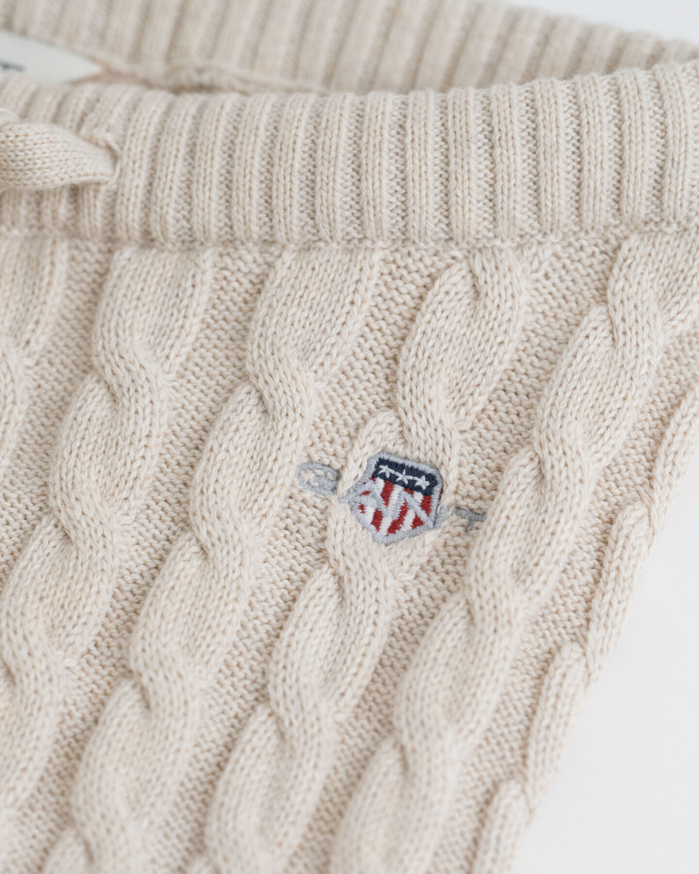 Leggings a trecce in cotone Shield Baby