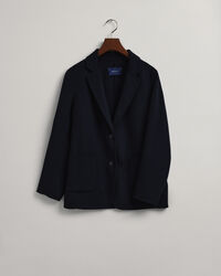 Blazer dritto cucito a mano