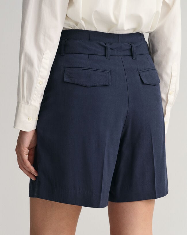 Pantaloncini con cintura relaxed fit