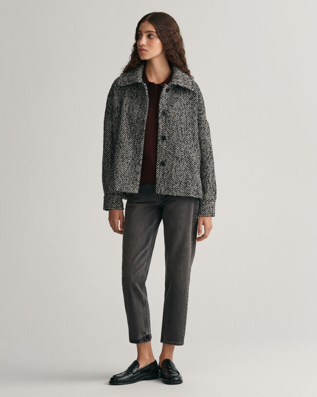 Jeans alla caviglia con gamba dritta