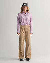 Pantaloni chino a vita alta relaxed fit