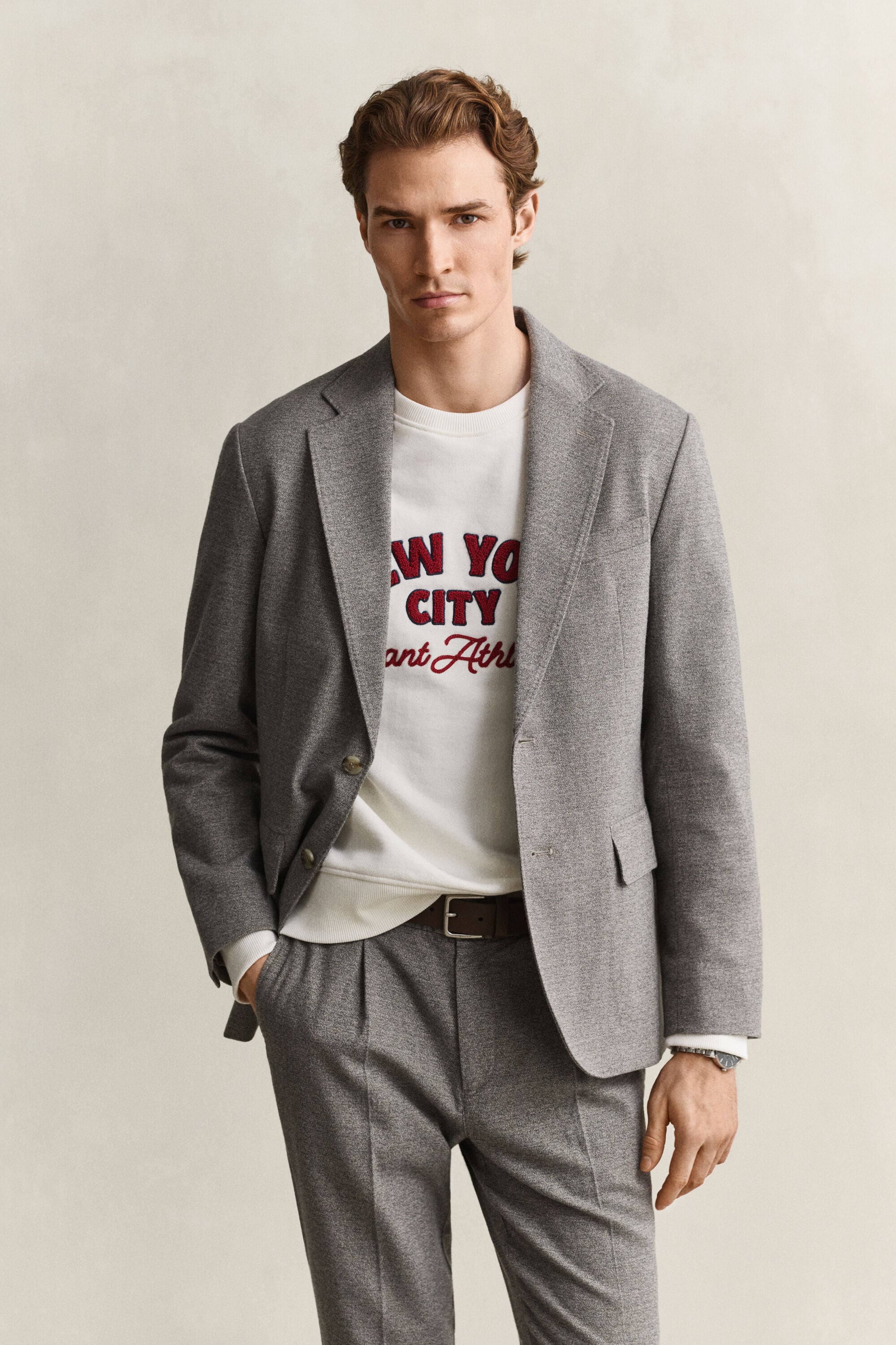 Blazer in flanella