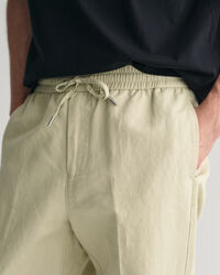 Pantaloni in lino e cotone