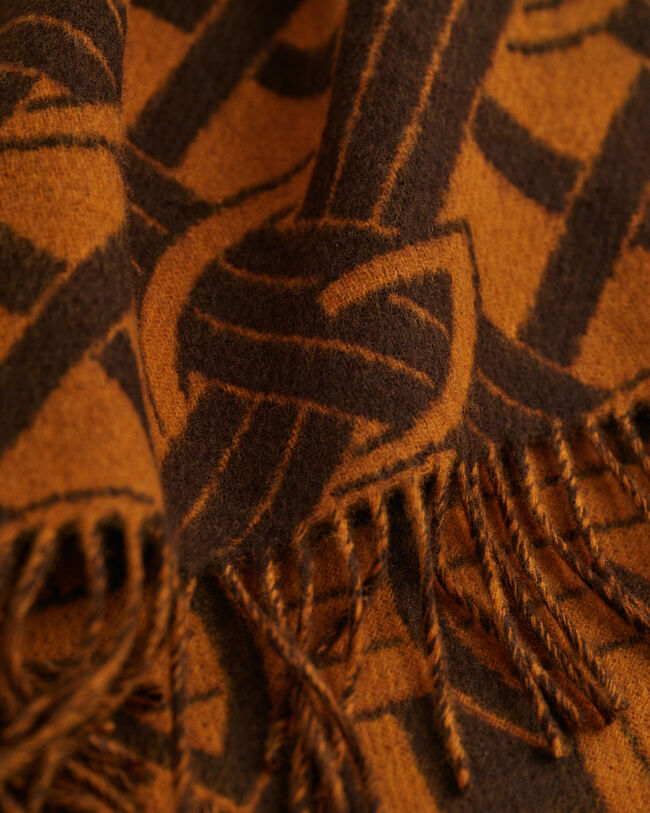 Sciarpa in lana con motivo G