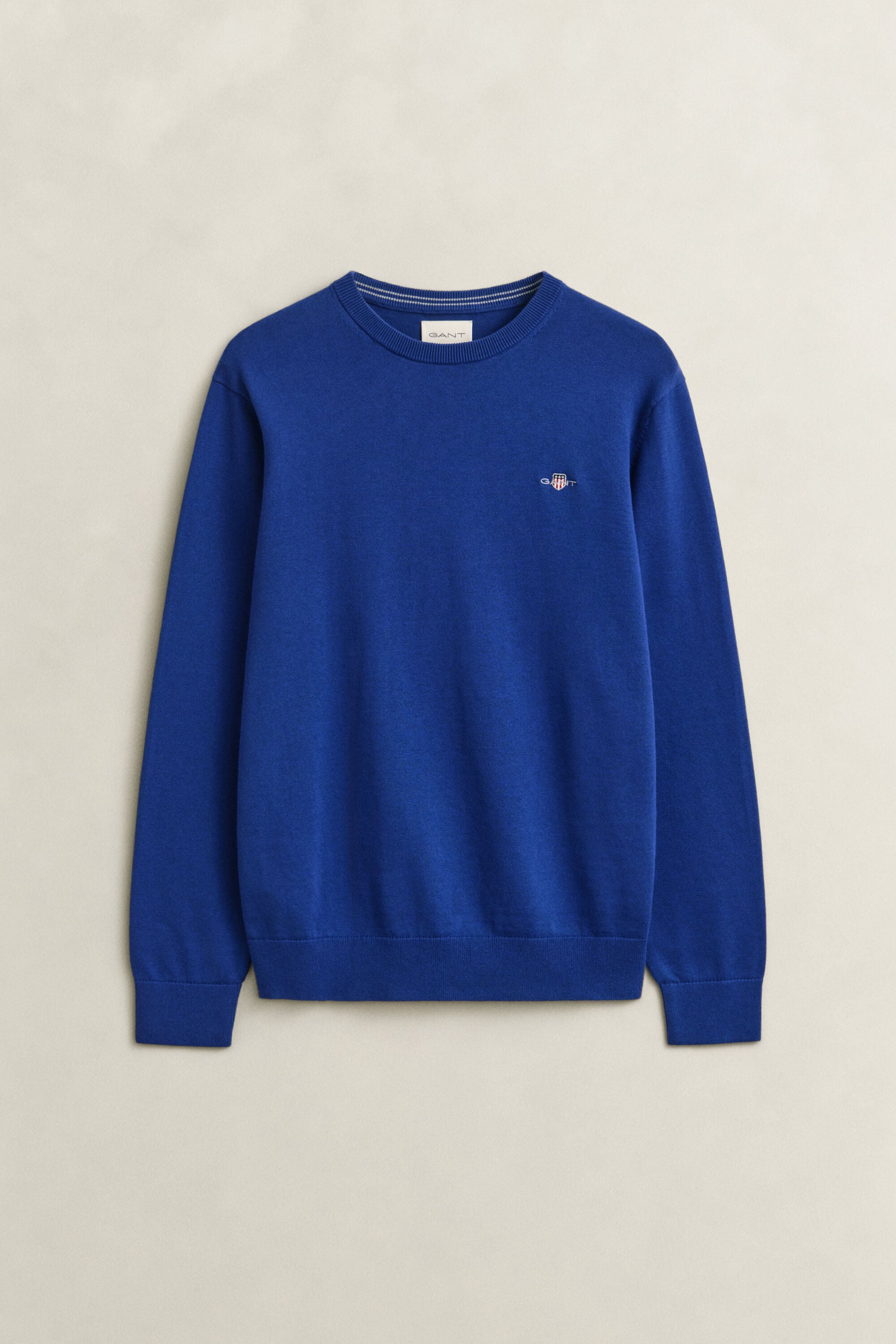 Maglia girocollo in cotone classico