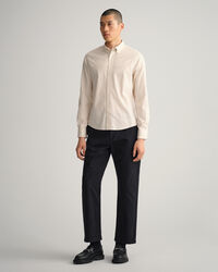 Camicia Oxford Paisley slim fit