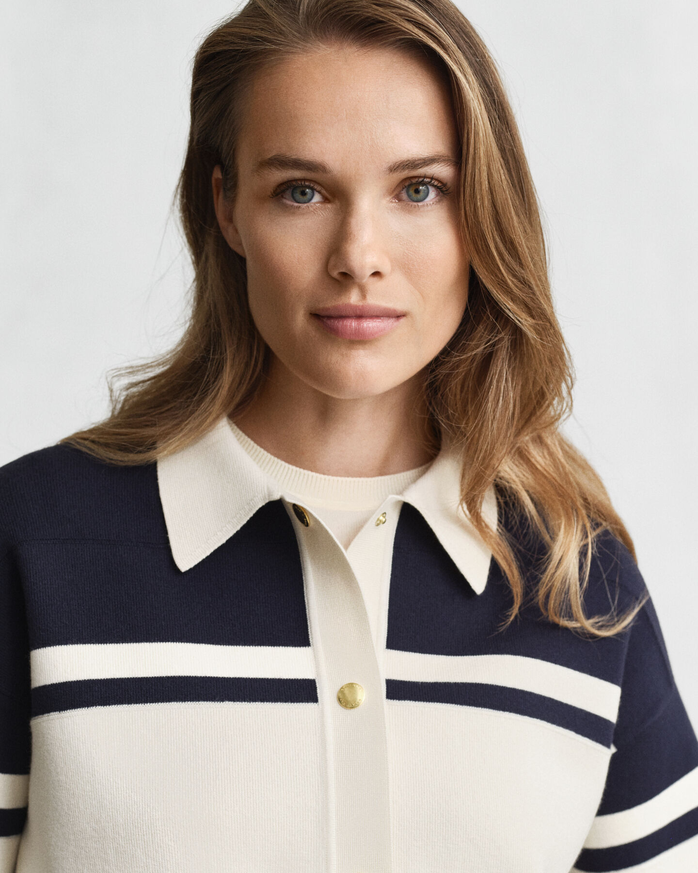 Cardigan a blocchi di colore