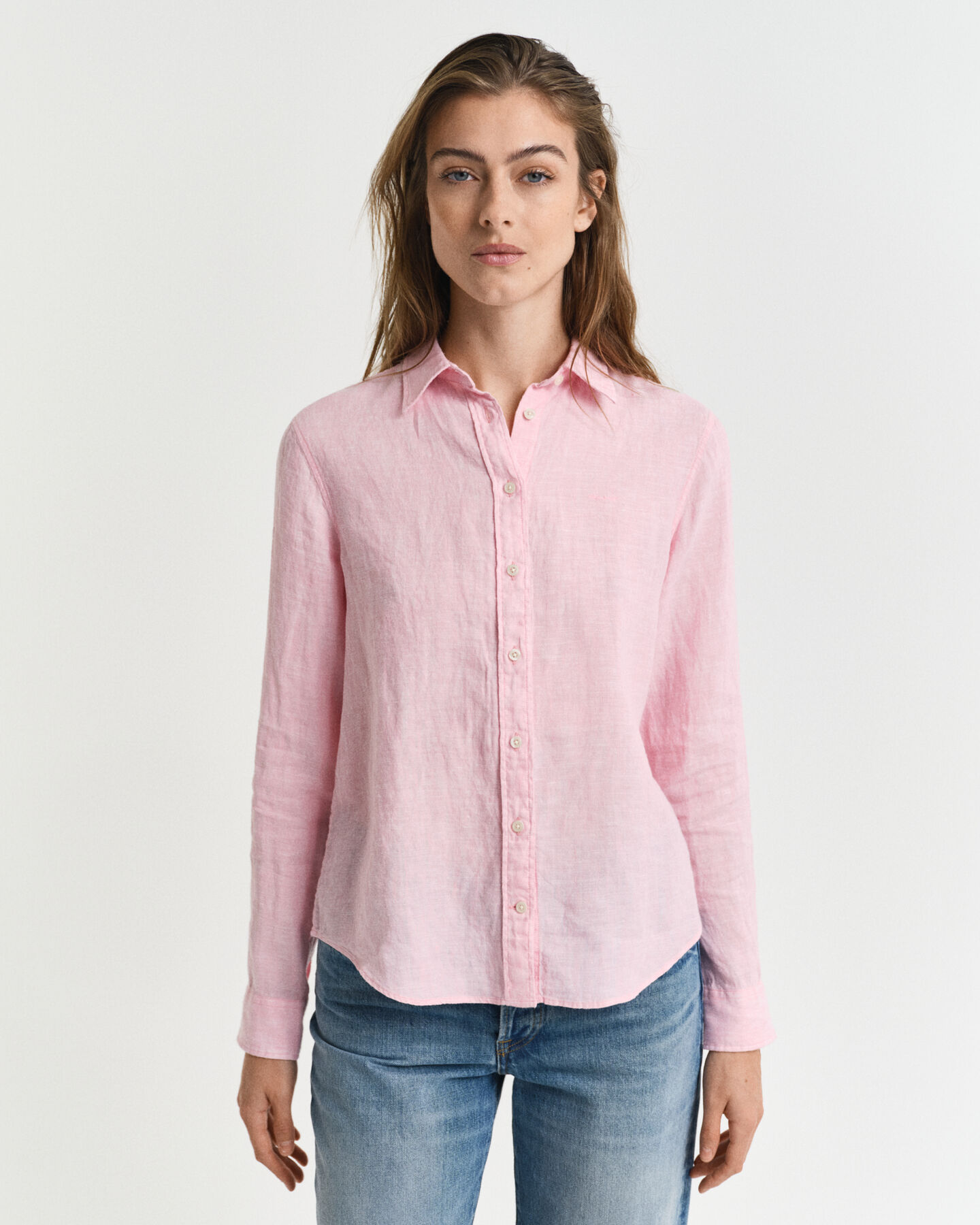 Camicia di lino regular fit