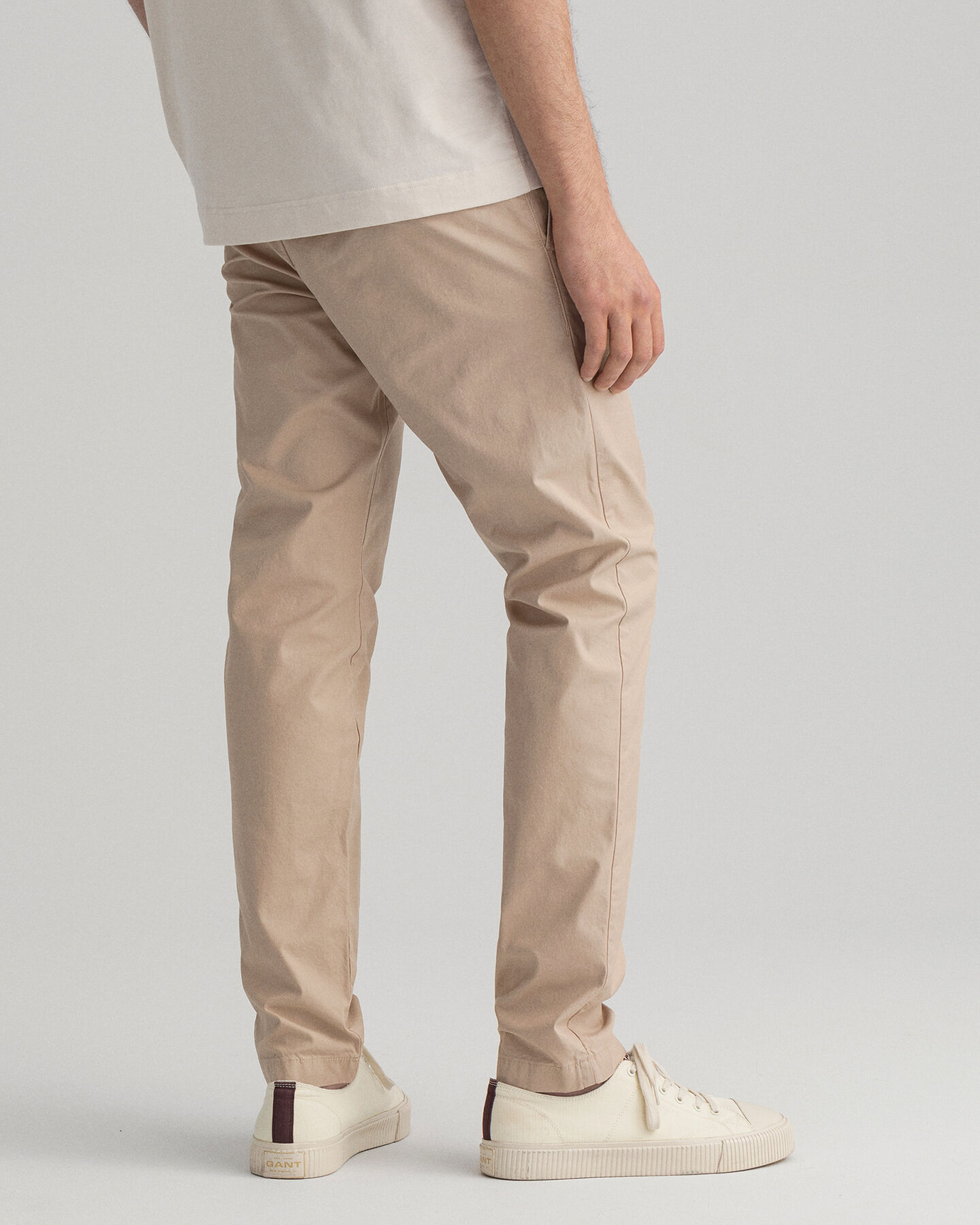 Pantaloni chino Hallden Sunfaded slim fit