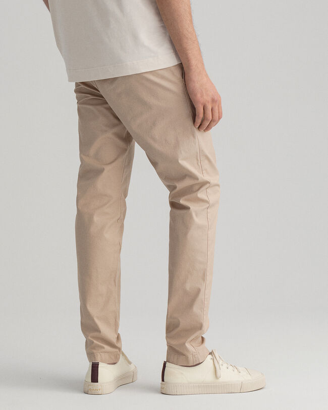 Pantaloni chino Hallden Sunfaded slim fit