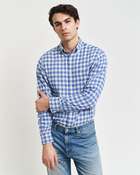 Camicia in flanella a quadri regular fit
