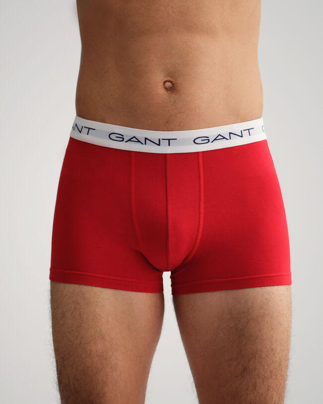 Confezione da 3 paia di boxer aderenti a righe tinti in filo