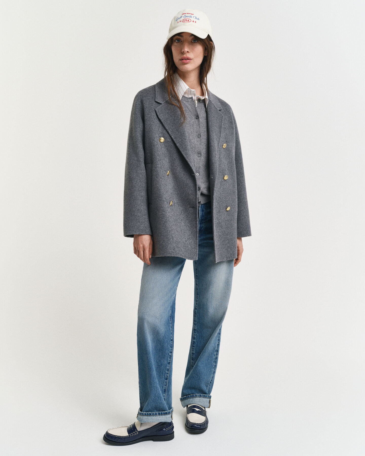 Giacca caban cucita a mano