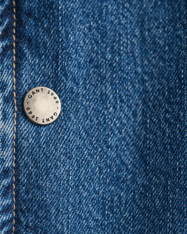 GANT Varsity Jacket in denim