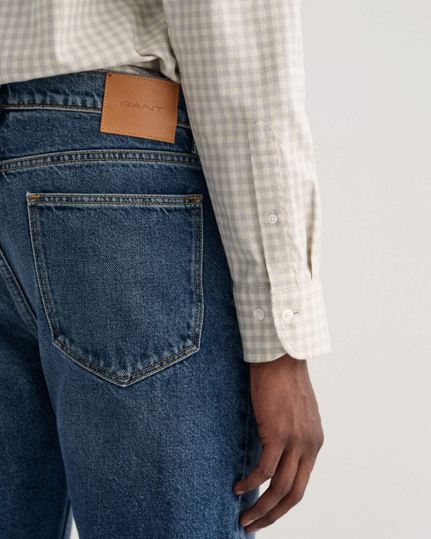 Camicia Jasp&eacute; Gingham regular fit