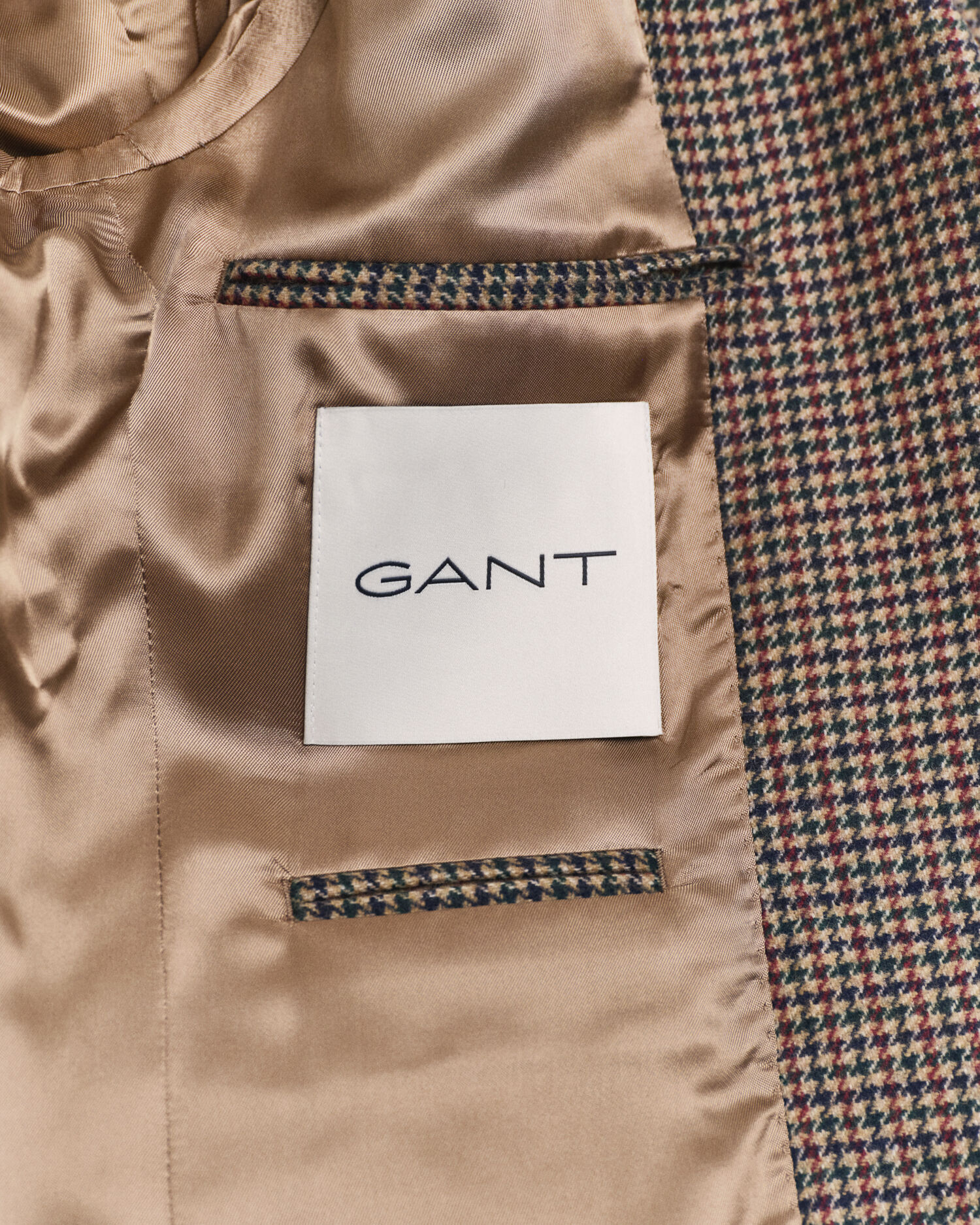 Blazer a quadri pied de poule slim fit