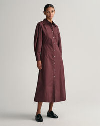 Abito chemisier con maniche voluminose