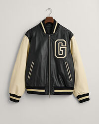 GANT Varsity Jacket in pelle
