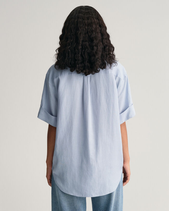 Camicia a maniche corte Pocket Detail relaxed fit