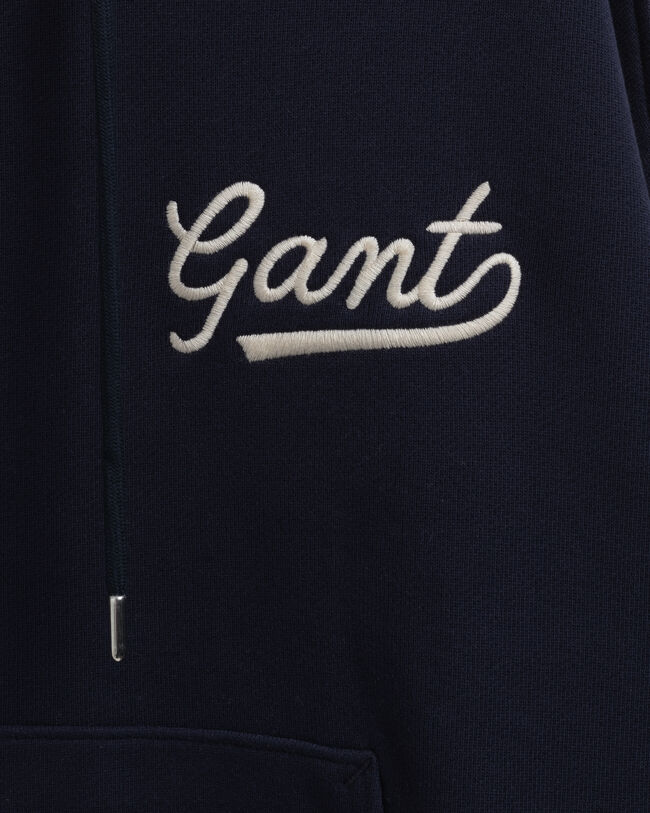 Felpa con cappuccio a blocchi di colore