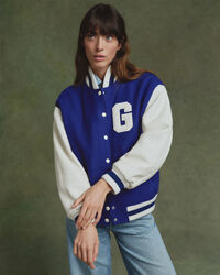 GANT Varsity Jacket in pelle
