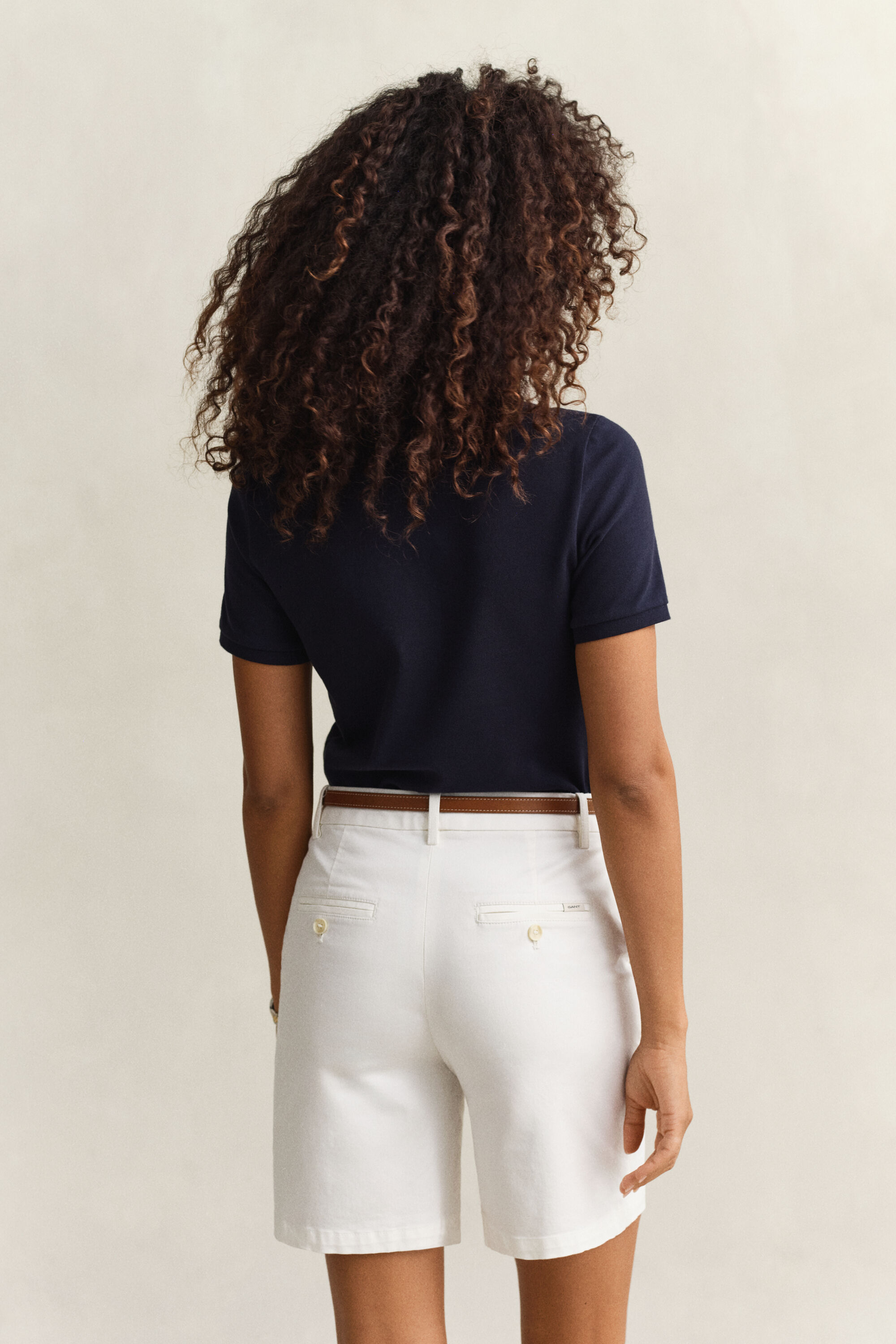 Polo in piqué a contrasto