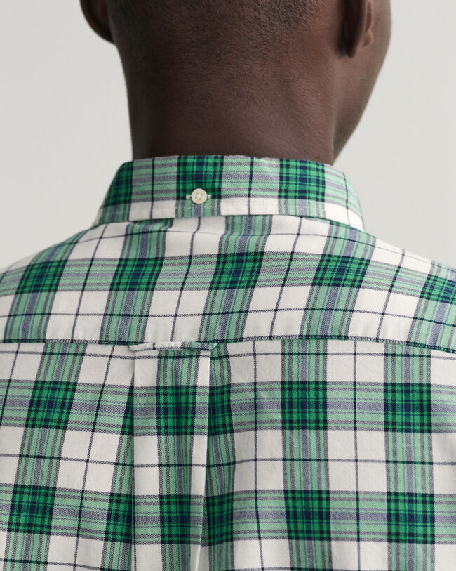 Camicia Oxford a scacchi regular fit