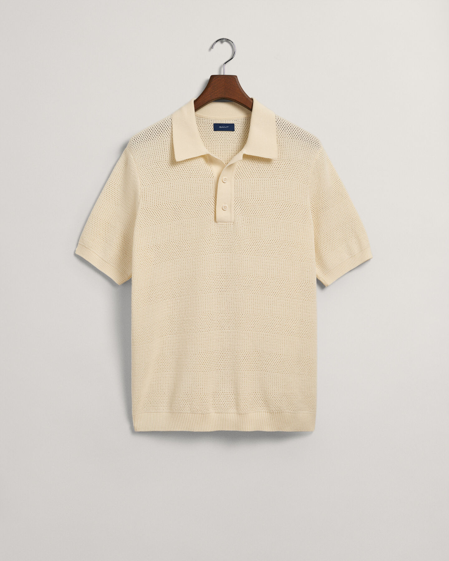 Polo in cotone Textured