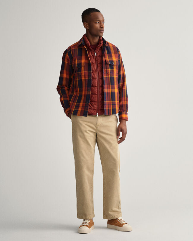 Piumino smanicato leggero