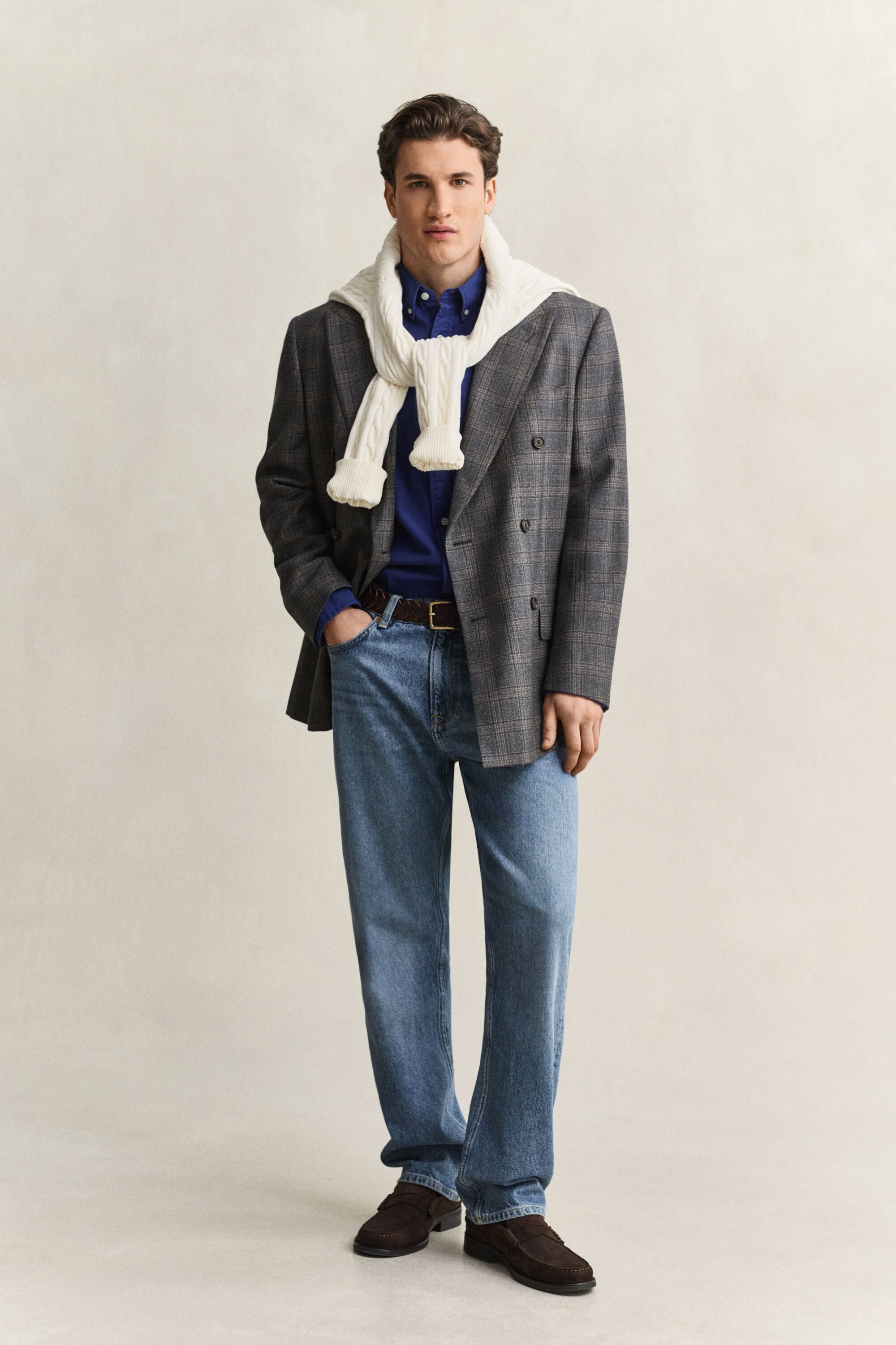 Camicia in twill regular fit