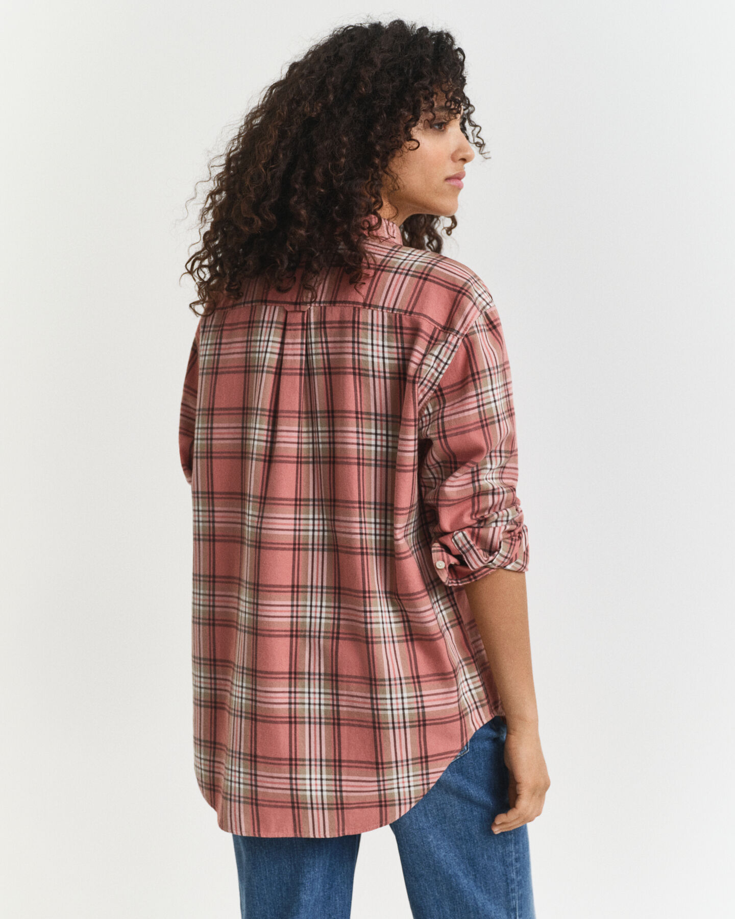 Camicia in flanella a quadri relaxed fit