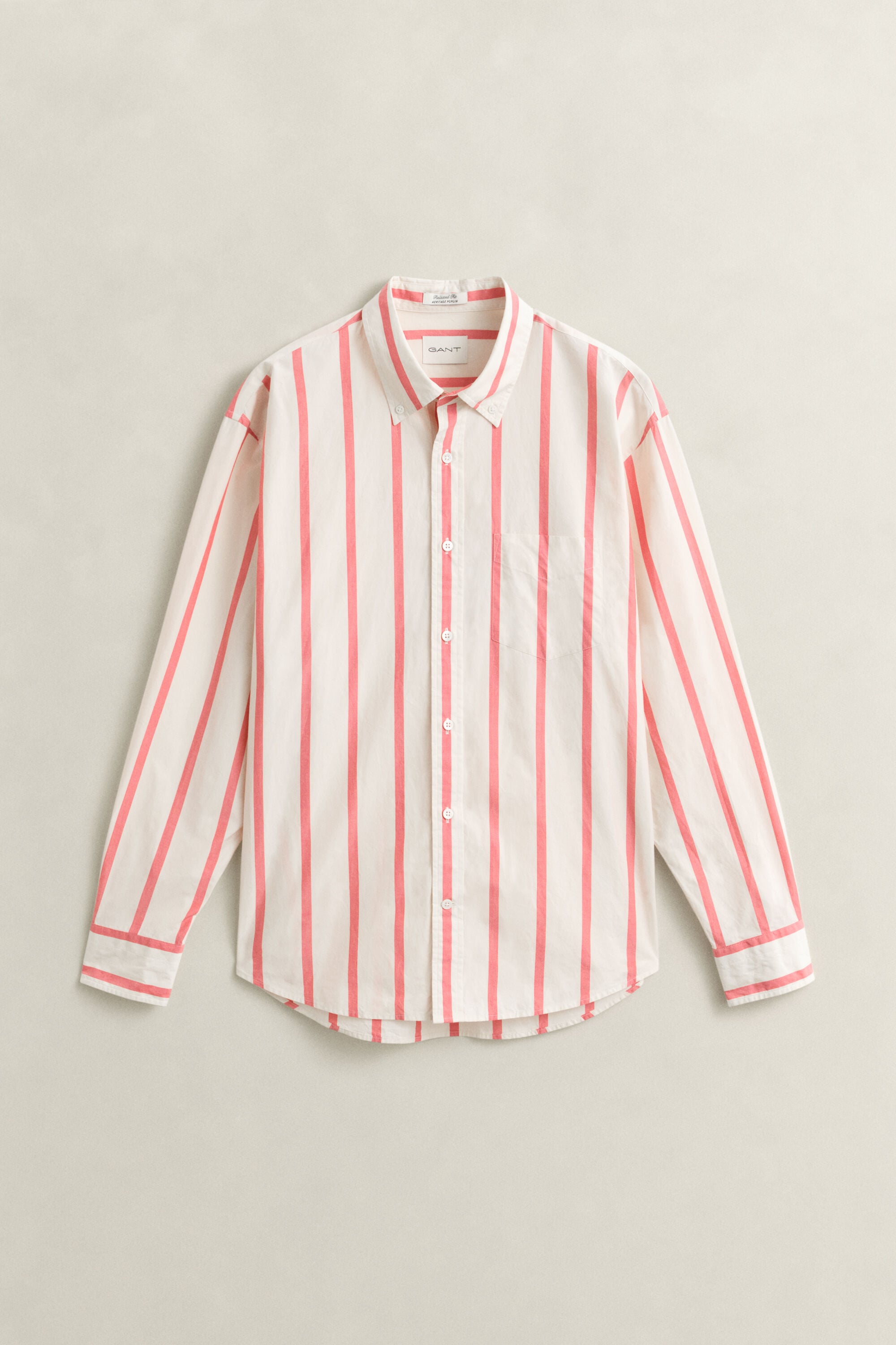 Camicia a righe Heritage in popeline