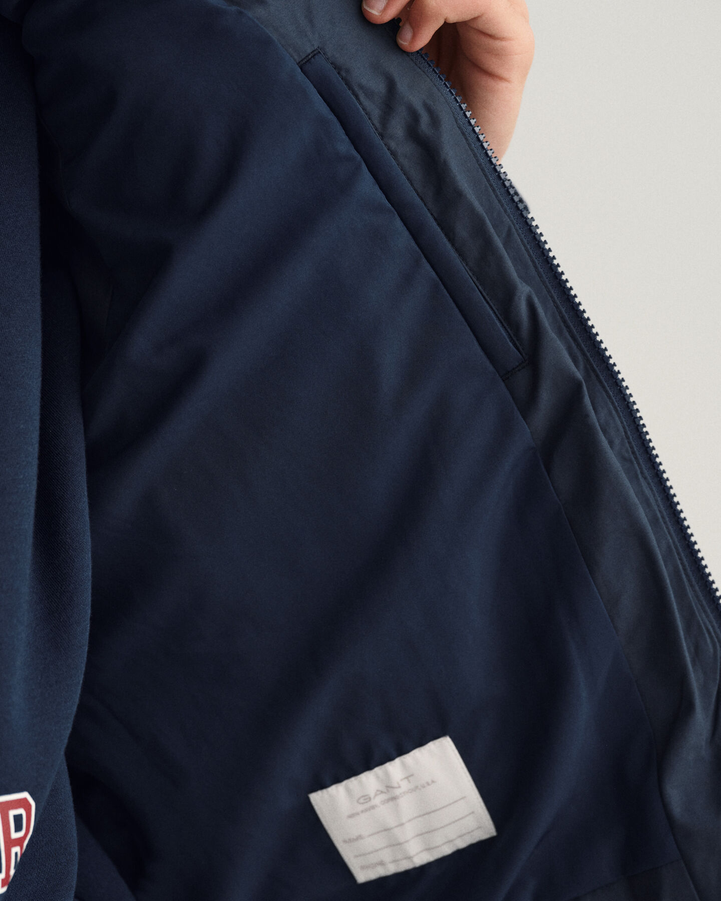 Piumino smanicato teens