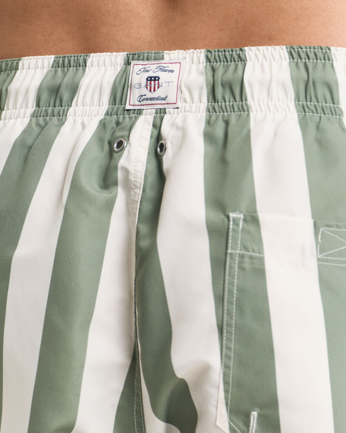 Pantaloncini da bagno a righe larghe