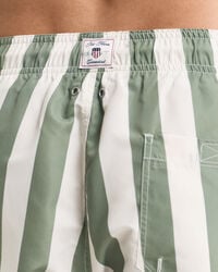 Pantaloncini da bagno a righe larghe