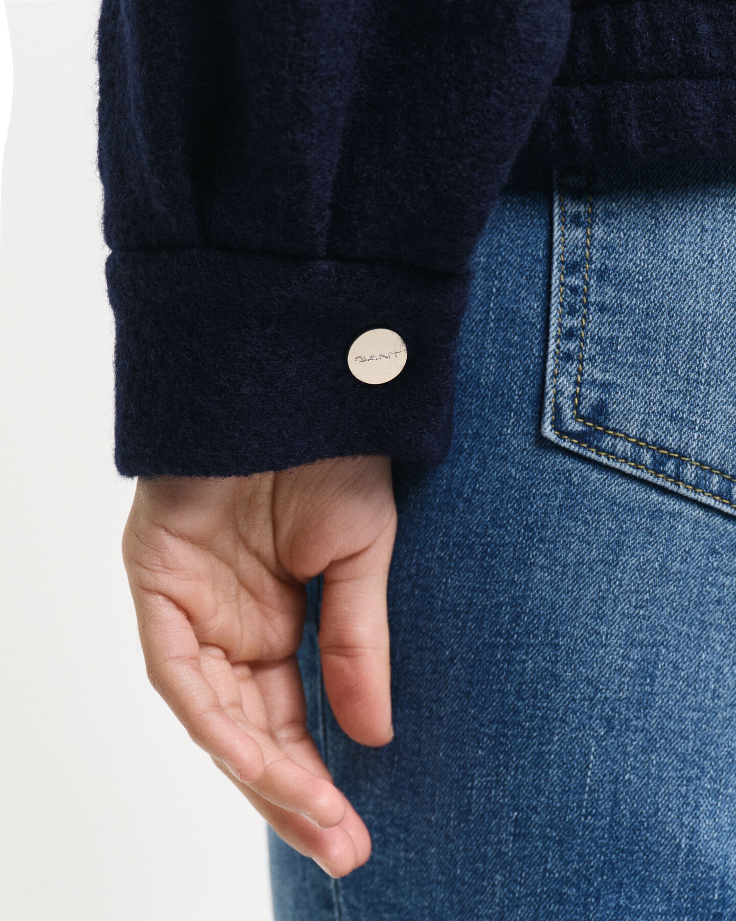 Giacca Harrington in lana