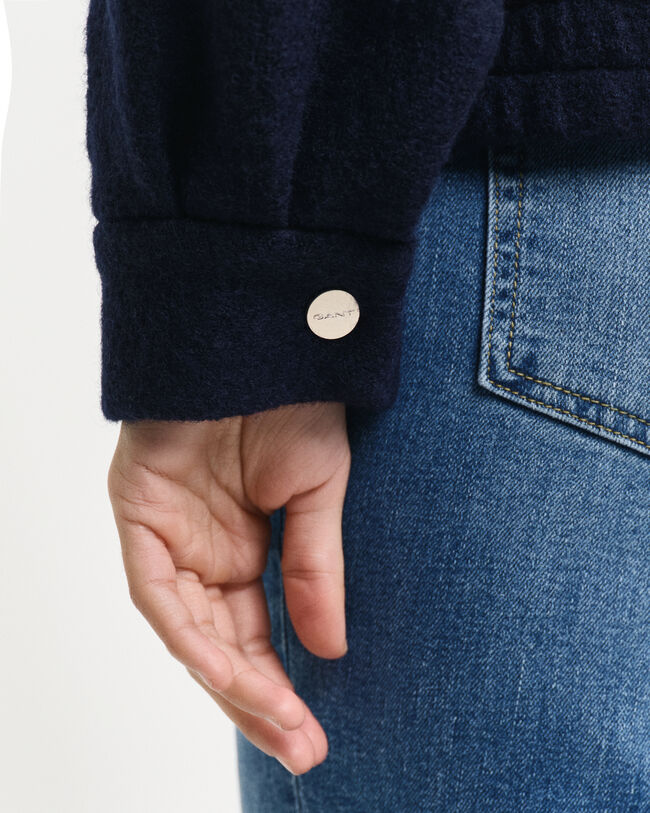 Giacca Harrington in lana