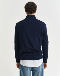Maglia con zip corta Nautical e bandiere
