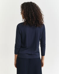 Polo a maniche lunghe con bottoni e senza cuciture