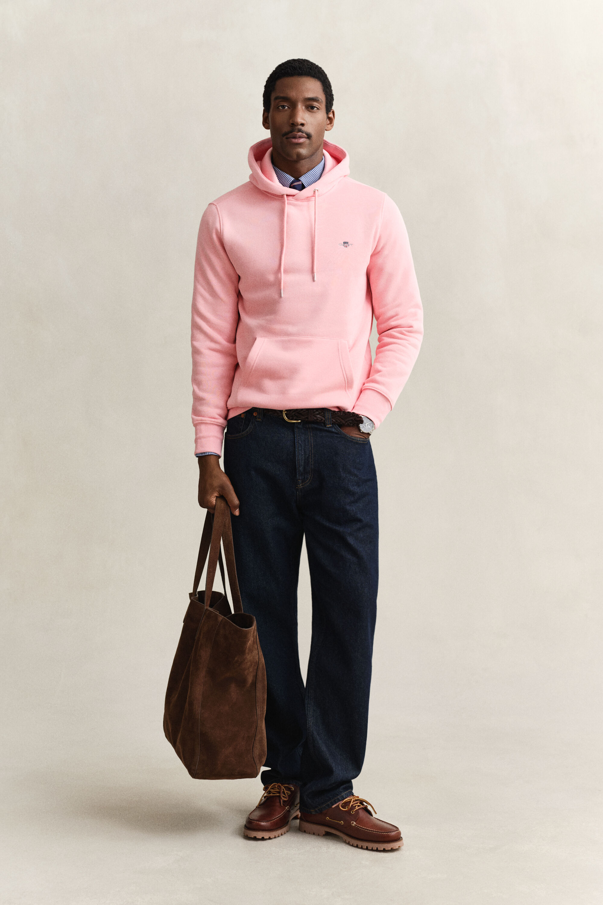 Felpa Shield con cappuccio