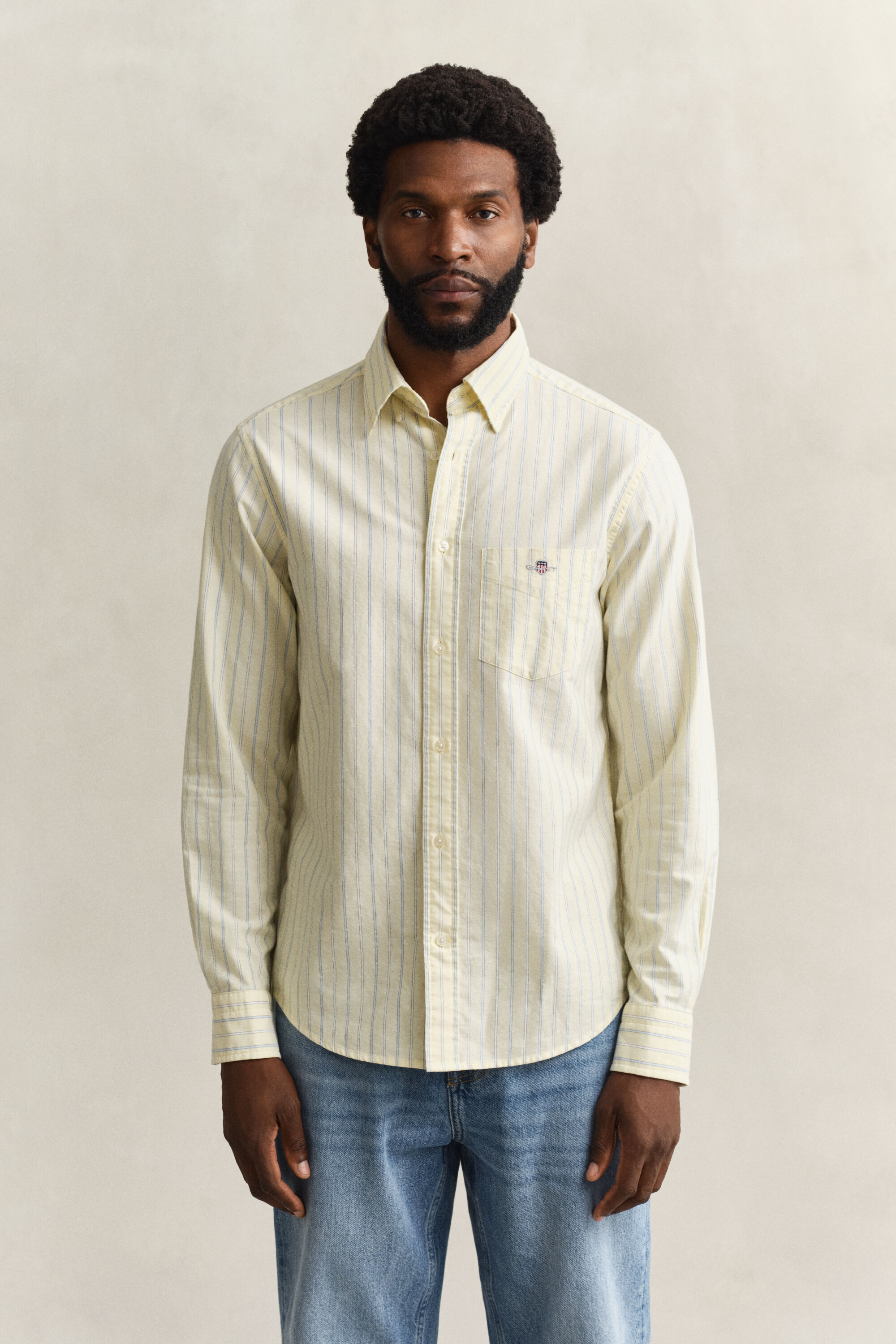 Camicia Oxford classica a righe
