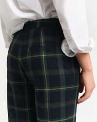 Pantaloni per abito a quadri gamba dritta