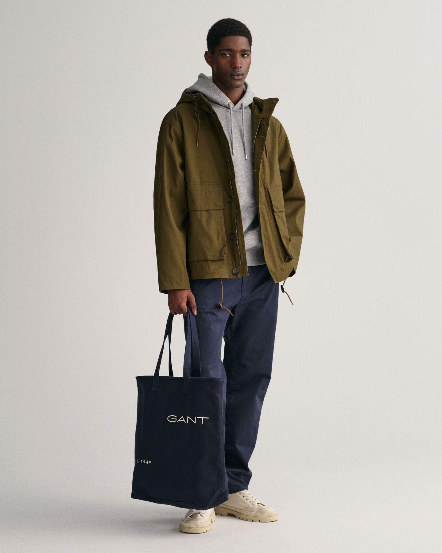 Borsa tote in tessuto